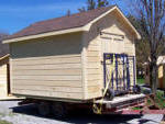 heritage creations moving a building bunkie