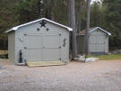 wooden sheds